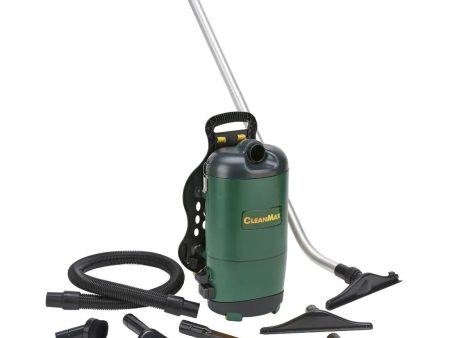 CleanMax Commercial Backpack Vacuum with 6 Quart Bag Discount