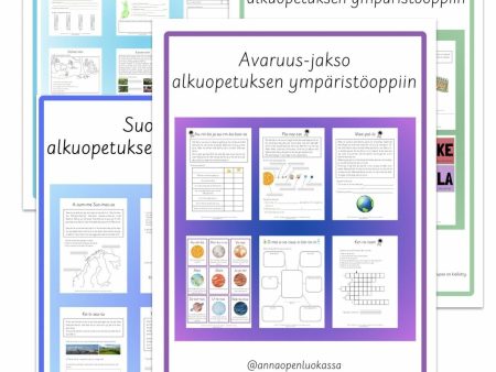 Alkuopetuksen ympäristöoppi (syksy & kevät) Online now