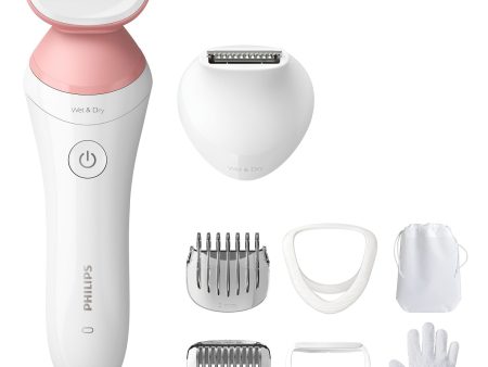 PHILIPS 飛利浦 5合1乾濕兩用無線剃毛器6000系列 BRL146 00 on Sale